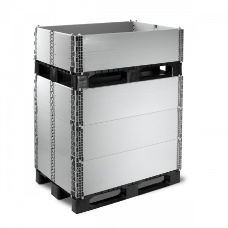 Caisse palette pliable et modulable 1200 x 800 Caisse palette pliable et modulable 1200 x 800