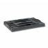 Couvercle de protection pour caisse palette plastique et coiffe de palette plastique Couvercle de protection pour caisse palette plastique et coiffe de palette plastique