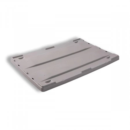 Couvercle pour caisse palette plastique 1200 x 800 industriel Couvercle pour caisse palette plastique 1200 x 800 industriel