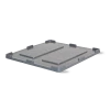 Couvercle pour caisse palette plastique grand volume 1200x1200