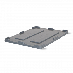 Couvercle pour caisse palette plastique pliable Smartbox 1200x1000