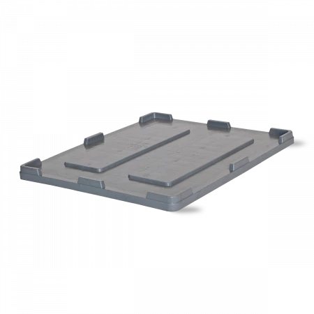 Couvercle pour caisse palette plastique pliable Smartbox 1200x1000 Couvercle pour caisse palette plastique pliable Smartbox 1200x1000