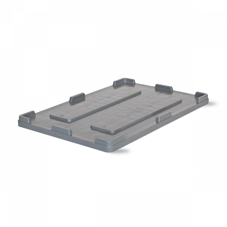 Couvercle pour caisse palette plastique pliable Smartbox 1200x800 Couvercle pour caisse palette plastique pliable Smartbox 1200x800