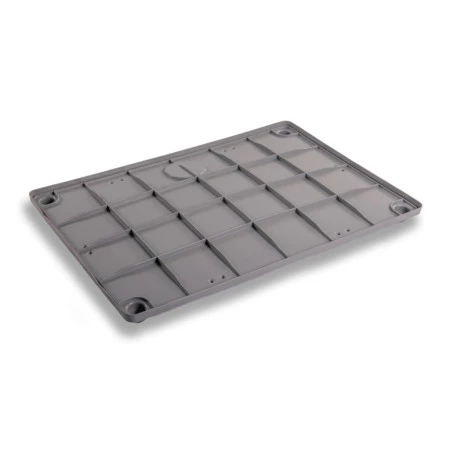 Couvercle pour caisse palette plastique recyclé 1000 x 700 Couvercle pour caisse palette plastique recyclé 1000 x 700