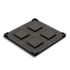 Couvercle pour caisse palette plastique renforcée 1200 x 1200