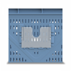 Porte-étiquette pour caisse palette plastique