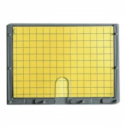 Porte-étiquettes pour caisse palette plastique
