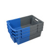 Bac plastique 600 x 400 bicolore emboîtable 70% ajouré