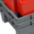 Bac plastique plein 600 x 400 bicolore emboîtable 70% Bac plastique plein 600 x 400 bicolore emboîtable 70%