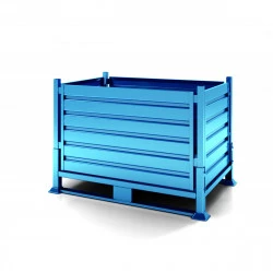 Caisse palette métallique tôlée - Charge 800 ou 1200 kg