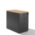 Caisson bois anthracite plateau hêtre Caisson bois anthracite plateau hêtre