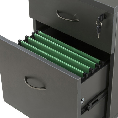 Caisson de bureau avec dossier suspendu Caisson de bureau avec dossier suspendu