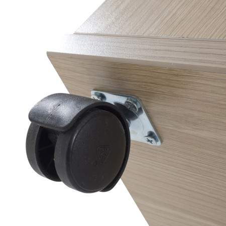Caisson de bureau bois mobile - 3 tiroirs Caisson de bureau bois mobile - 3 tiroirs