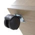 Caisson de bureau bois mobile - 3 tiroirs Caisson de bureau bois mobile - 3 tiroirs