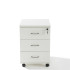 Caisson de bureau bois mobile - 3 tiroirs Caisson de bureau bois mobile - 3 tiroirs