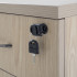Caisson de bureau bois mobile - 3 tiroirs Caisson de bureau bois mobile - 3 tiroirs