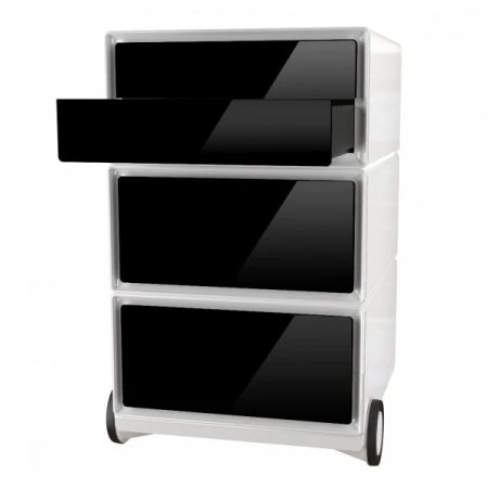 Caisson mobile Easy Box 2 plumiers + 2 tiroirs de rangement | Caissons de  bureau | Axess Industries