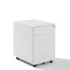 Caisson mobile métallique blanc Caisson mobile métallique blanc