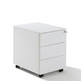 Caisson mobile métallique blanc Caisson mobile métallique blanc
