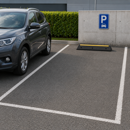 Butée de parking pour camion