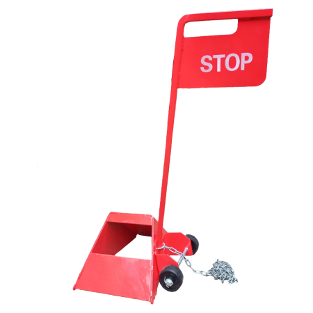 TRIGANO Cale De Roue Plastique - Avec Support