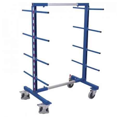 Cantilever mobile réglable - Double face - 2 montants - Long 540 x 1400 mm