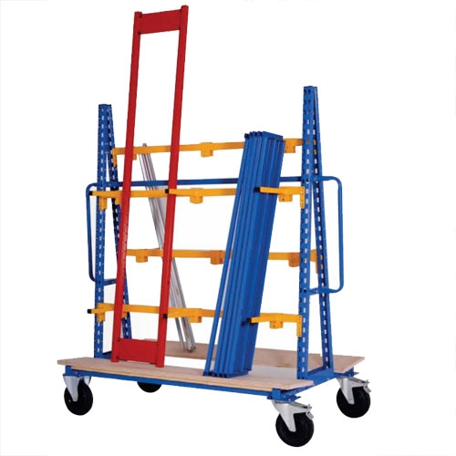 Cantilever mobile stockage vertical