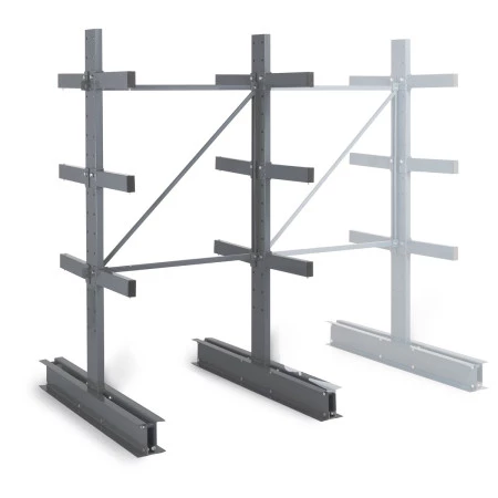 Cantilever simple face. Hauteur 2000 mm Cantilever simple face. Hauteur 2000 mm