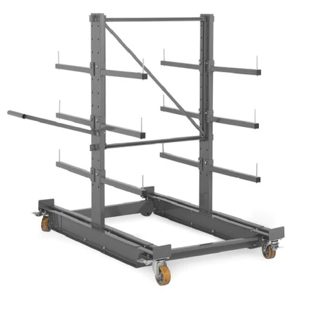Chariot cantilever double face