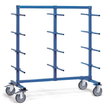 Chariot cantilever double face