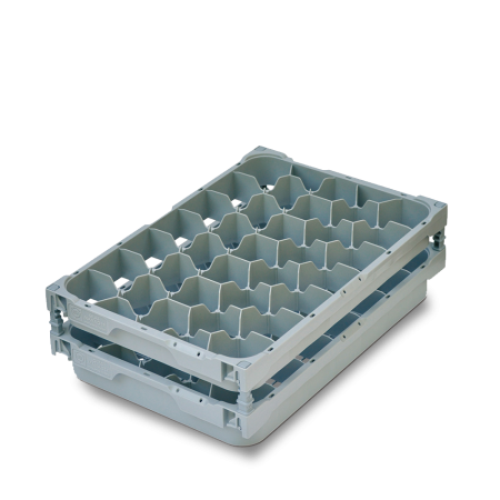 Panier lave vaisselle 528 x 355 - diamètre 67 - 33 compartiments Panier lave vaisselle 528 x 355 - diamètre 67 - 33 compartiments