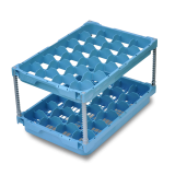 Panier lave vaisselle 528 x 355 - diamètre 80 - 24 compartiments Panier lave vaisselle 528 x 355 - diamètre 80 - 24 compartiments