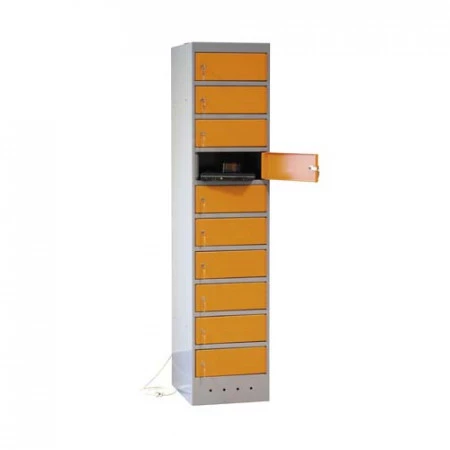 Armoire sécurisée pour ordinateurs portables 5 ou 10 cases avec ou sans alimentation électrique