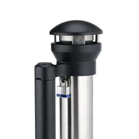 Cendrier extérieur sur base en acier inox Cendrier extérieur sur base en acier inox