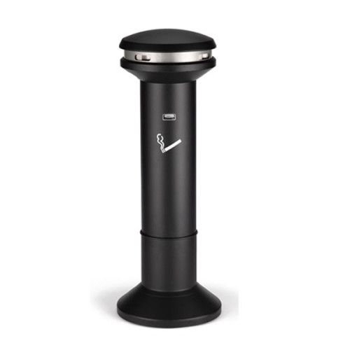 Cendrier extérieur sur socle grande capacité Cendrier extérieur sur socle grande capacité