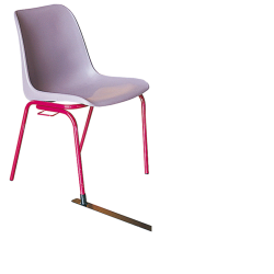 Barre d'espacement de rangées pour chaises accrochables