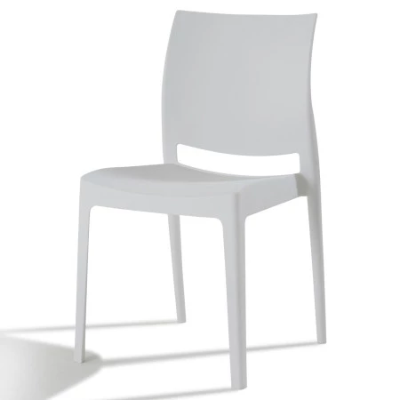 Chaise monocoque blanche Chaise monocoque blanche