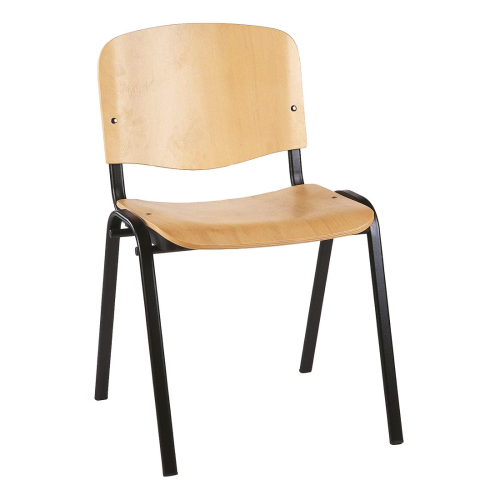Chaise en bois robuste