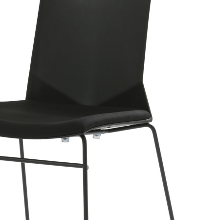 Chaise de bureau avec galette pieds luge Chaise de bureau avec galette pieds luge