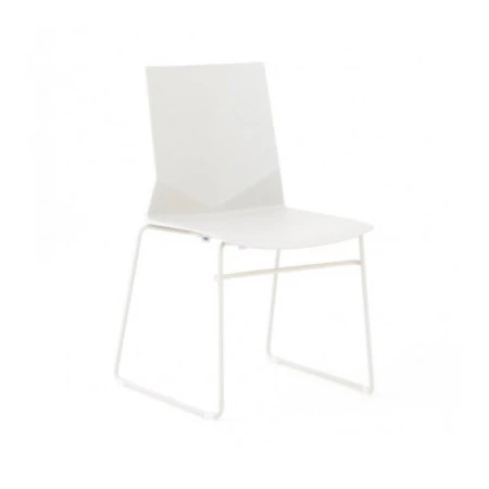 Chaise de bureau empilable pieds luge Chaise de bureau empilable pieds luge
