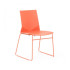 Chaise de bureau empilable pieds luge Chaise de bureau empilable pieds luge