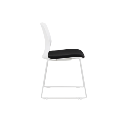 Chaise empilable assise tissu Chaise empilable assise tissu