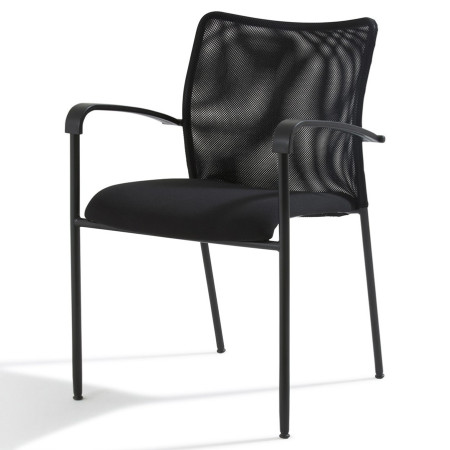 Chaise visiteur avec accoudoirs