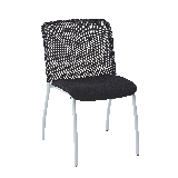 Chaise empilable dossier maille Chaise empilable dossier maille