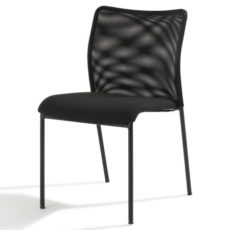 Chaise visiteur en tissu