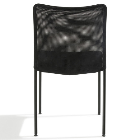 Chaise visiteur dossier résille Chaise visiteur dossier résille