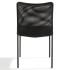 Chaise visiteur dossier résille Chaise visiteur dossier résille