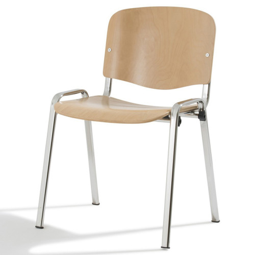 Chaise visiteur en bois multi-usage