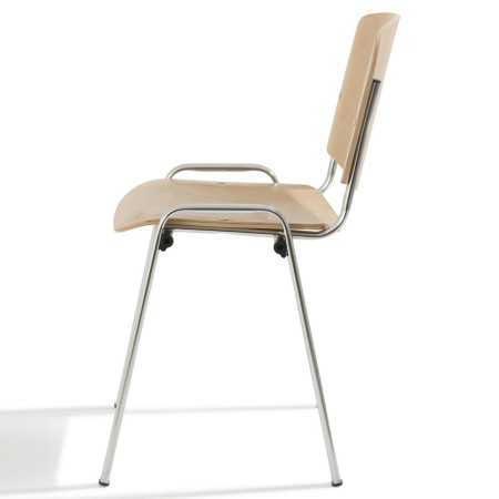 Chaise visiteur en bois multi-usage Chaise visiteur en bois multi-usage