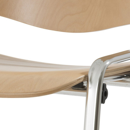 Chaise visiteur en bois multi-usage Chaise visiteur en bois multi-usage